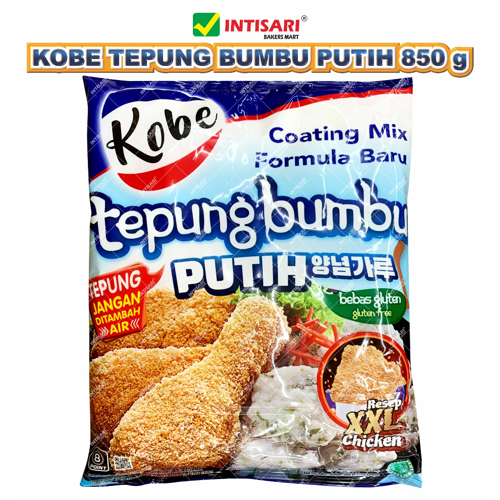 

KOBE TEPUNG BUMBU PUTIH 850 G