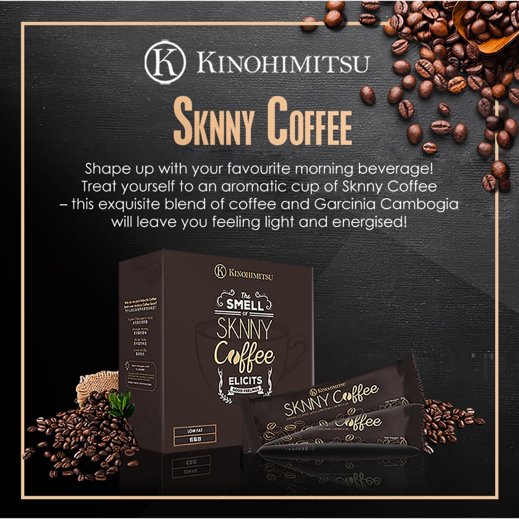 

Kopi Diet KINOHIMITSU Sknny Coffee/Cocoa 14’S