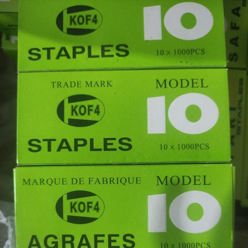 

Isi Staples | Stapler Kof4 | Staples Kofa