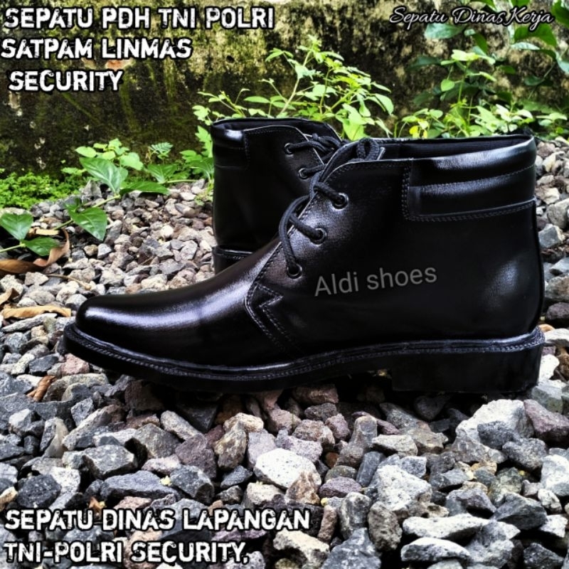Sepatu Pdh TNI Polri Dishub Satpam Security Pria SEPATU Pdh TNI POLRI DISHUB SATPAM