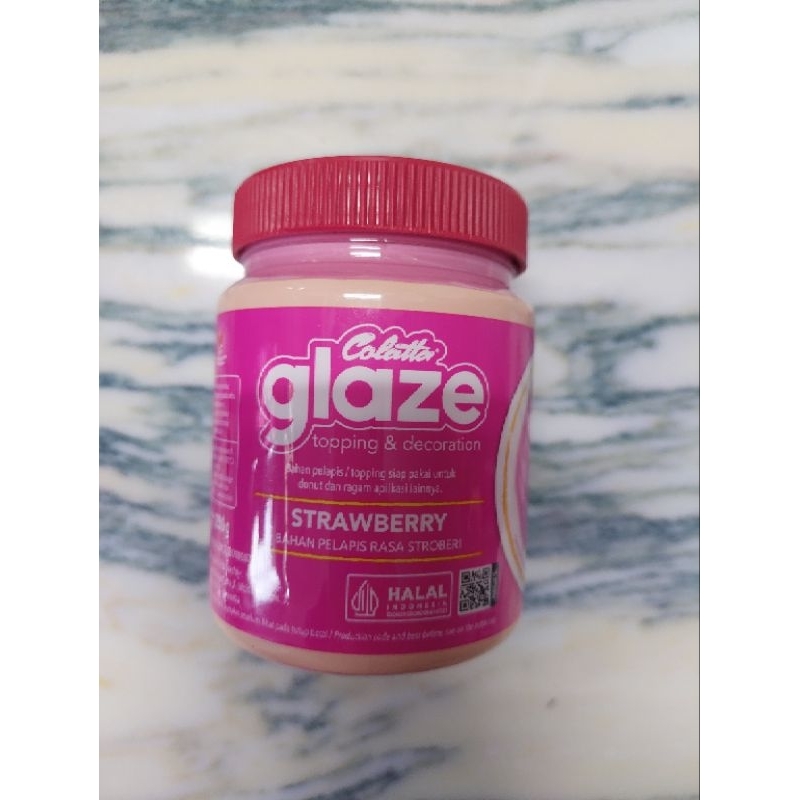 

COLATTA GLAZE STRAWBERRY KEMASAN 250 GR