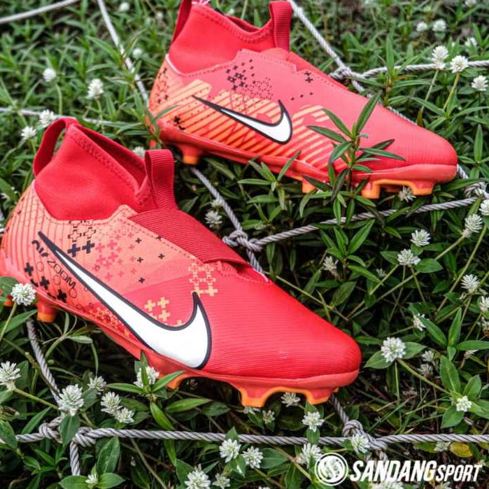 NIKE JR ZOOM SUPERFLY 9 MDS ACAD FG SEPATU BOLA