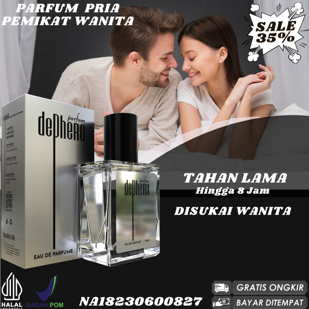 Parfum ORGASM DEPHERO Pemikat Wanita tahan Lama Wangi Aroma Original 100% Parfum Viral Pemikat Pasan