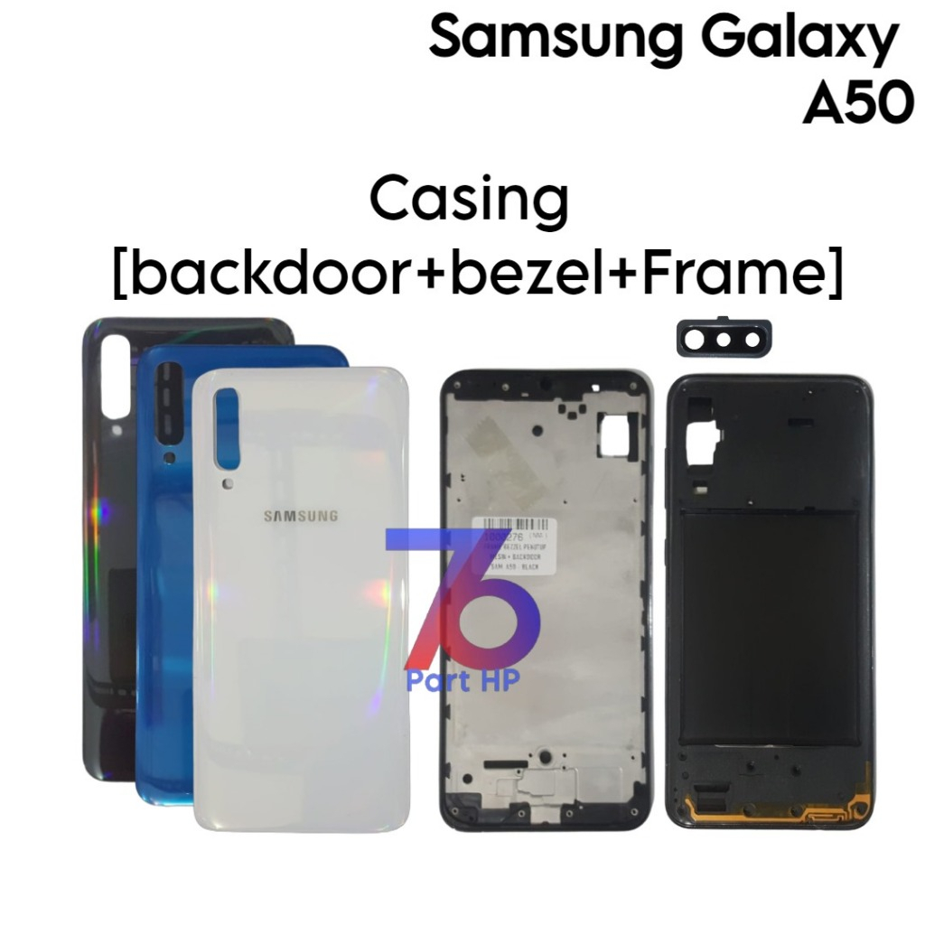 Casing Plus Frame Bezzel Tulang Tengah Samsung Galaxy A50 Samsung Galaxy A50 / A505 / A505F / A505FN
