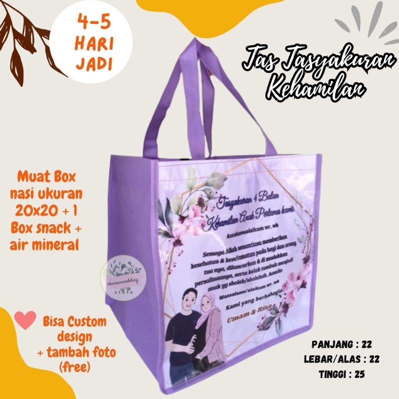 

Tas Tasyakuran Kehamilan Tas Berkat Tas Tasyakuran Kehamilan Tas Aqiqah Tas khitan Goodiebag