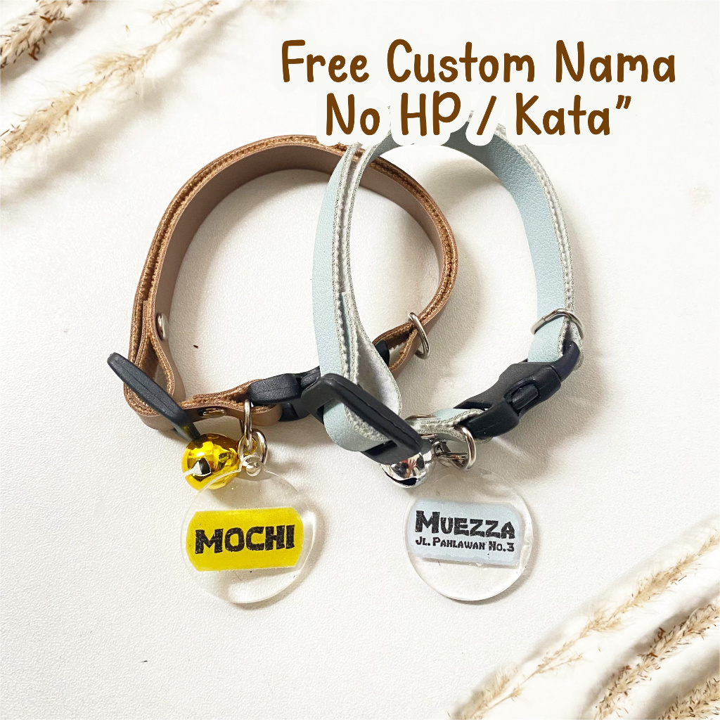 Kalung Kucing Custom - Kalung Kucing Nama