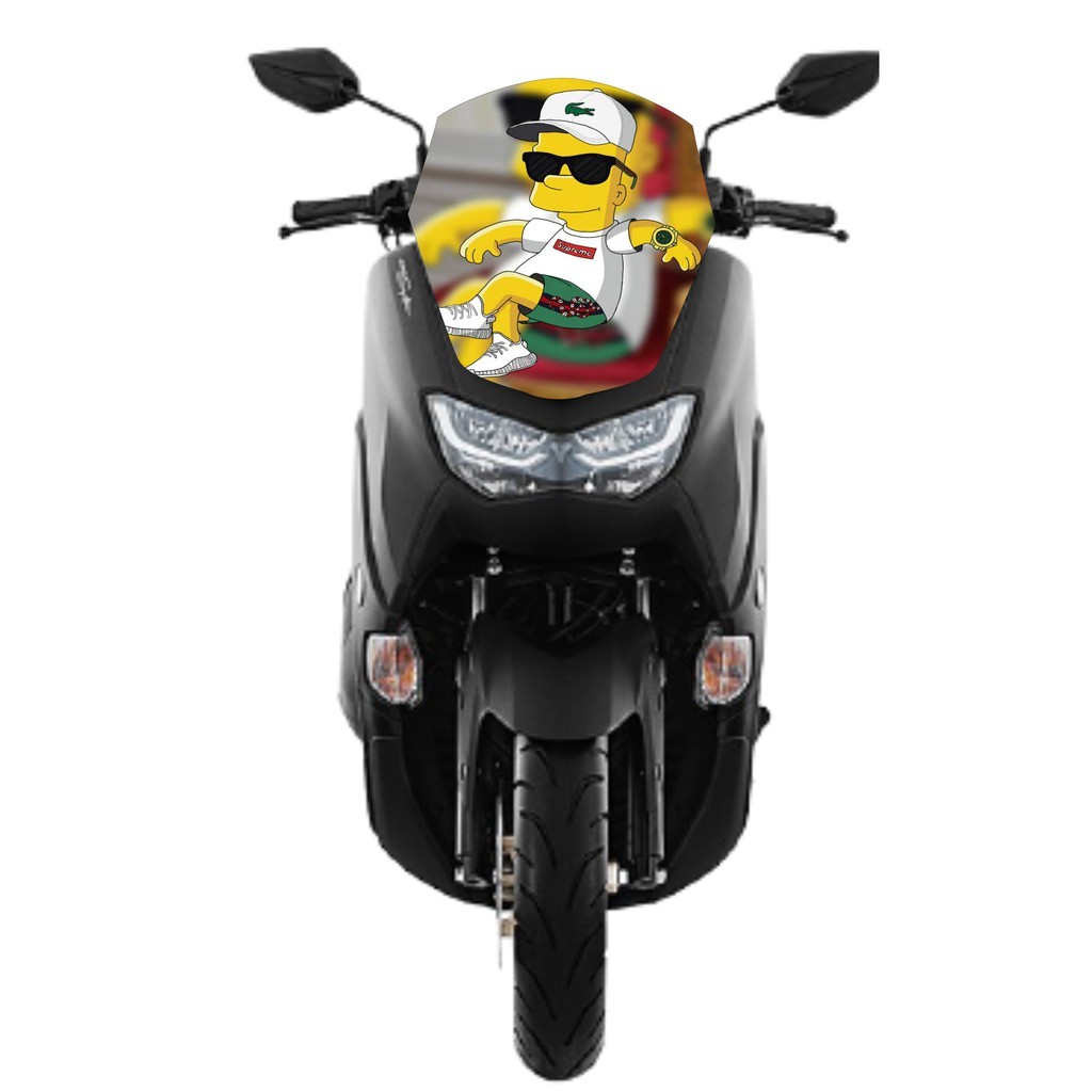 Sticker Striping Visor Yamaha Nmax All New 155 Variasi