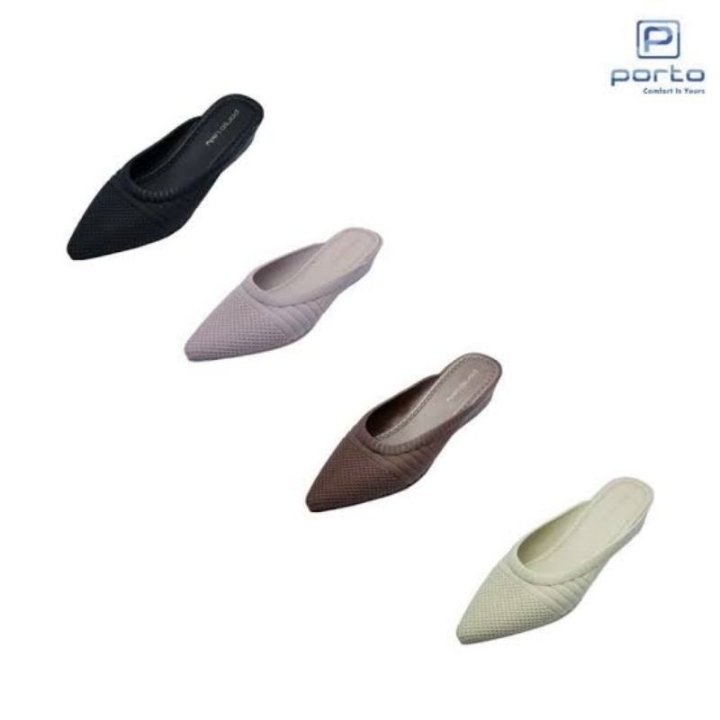 Porto Lady PAI - Slip On Jelly Wanita Sandal Wisuda Lamaran Kondangan Nyaman Anti Slip