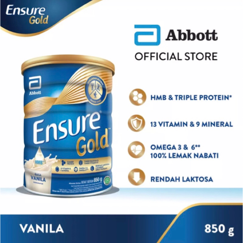 

Ensure Gold Vanila 800 gr