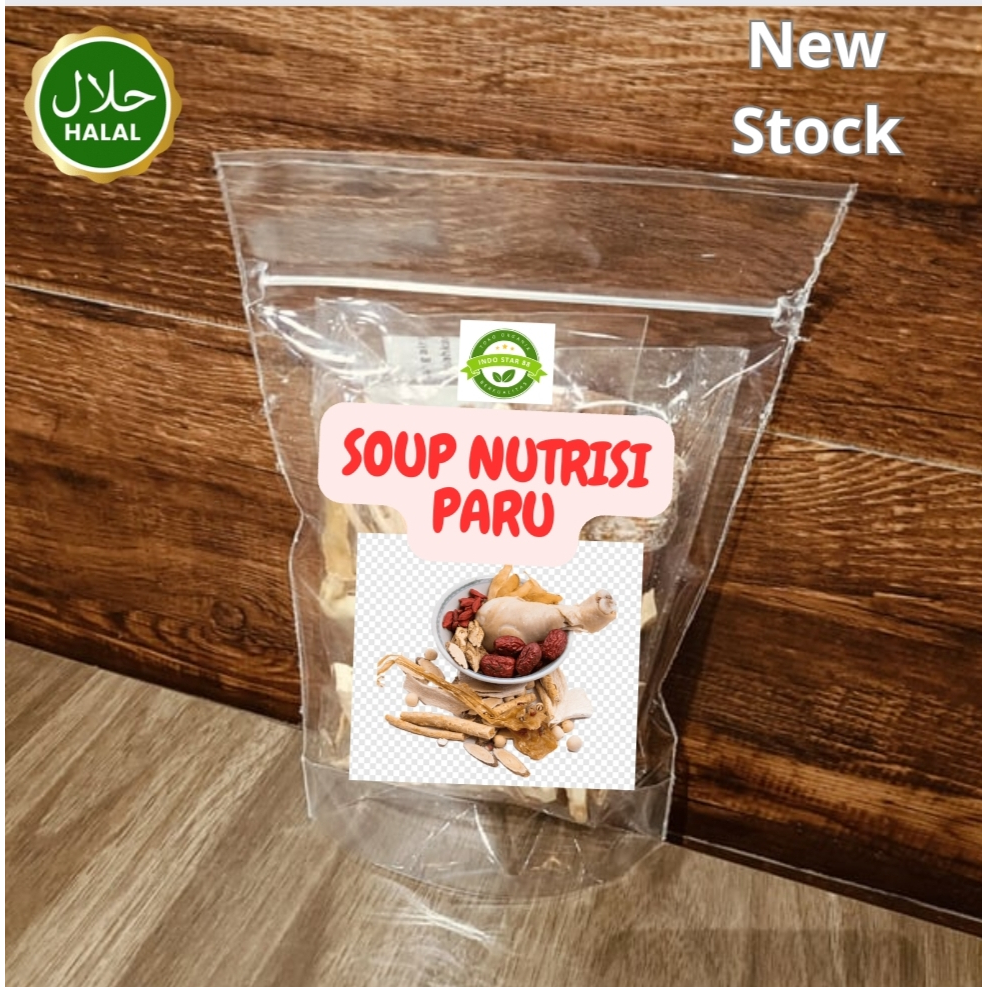 

LUNG STRENGTHENING / SOUP NUTRISI PARU PARU ASLI / CIAK PO STOCK BARU