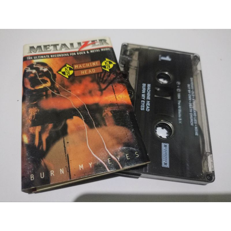 kaset machine head burn my eyes
