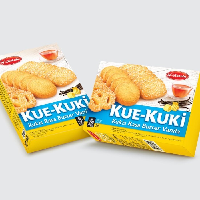 

kokola kue kuki - kokola kue kuki mentega vanilla