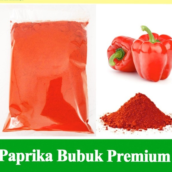 

PAPRIKA POWDER 100G / Bubuk Buah Paprika Merah Rp26.500