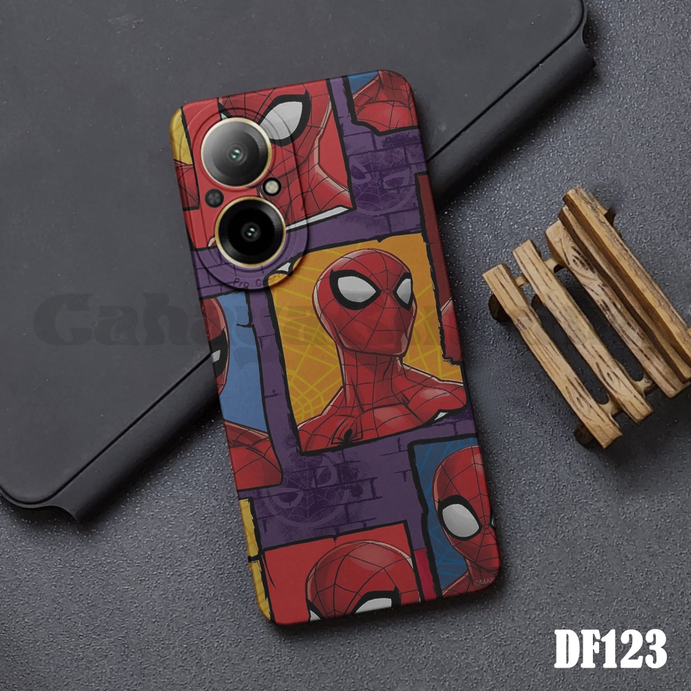 Marintri Case REALME C67 Fashion Case  GAMBAR SUPER HERO 3 Softcase Casing & Cover Hp Case Murah