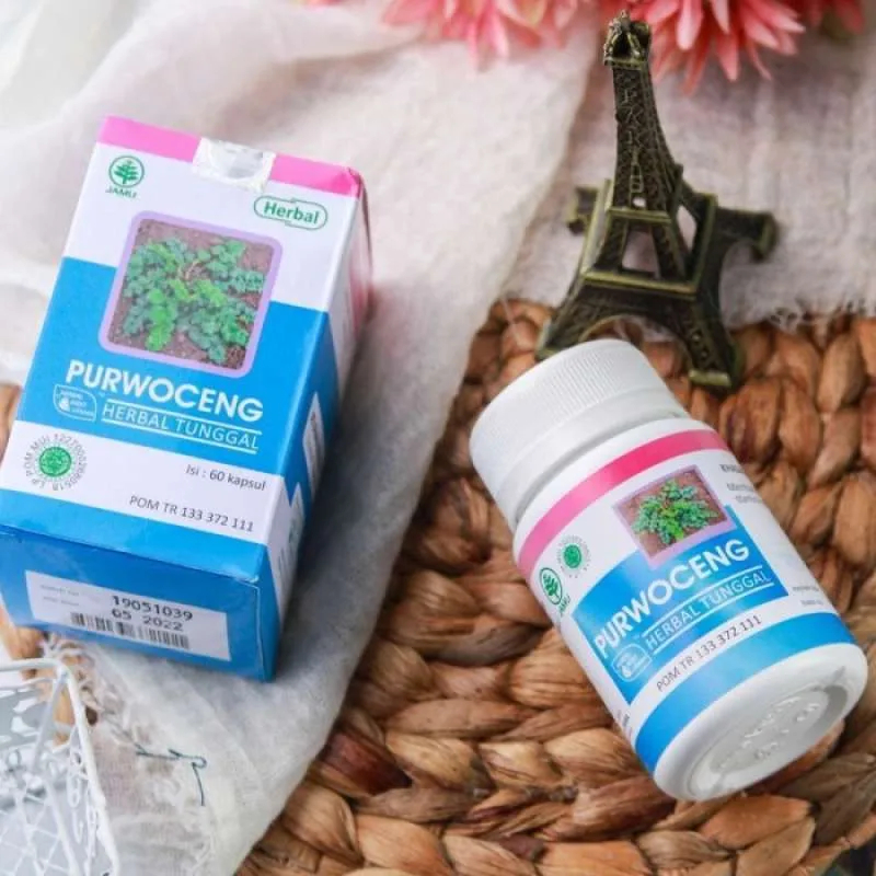 Kapsul Herbal h iu Purwoceng kapsul herbal obat kuat obat stamina pria dewasa bpom