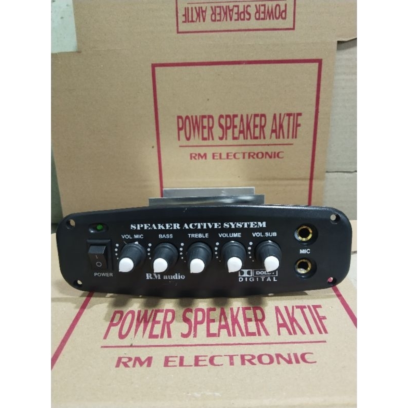 Kiyoshop12 Kit Power Speaker Aktif Mono