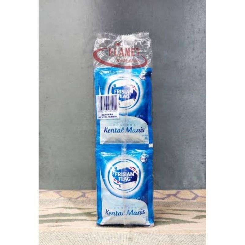 

FRISIAN Flag Bendera Putih Krimer 1 Renceng isi 10 Sachet/Susu Putih/Susu Bendera/Susu Sapi/Susu Murni/Susu Sachet/Susu Murah