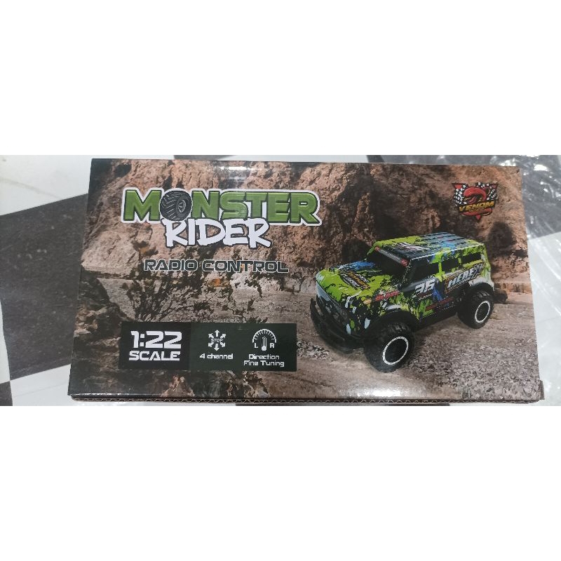 Mainan Mobil Remote Control Monster Rider Offroad