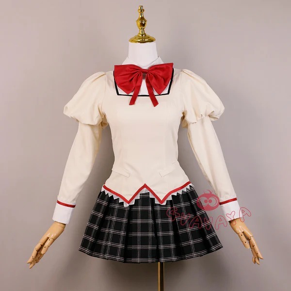 Kostum Cosplay Puella Magi Madoka Magica Cosplay Kaname