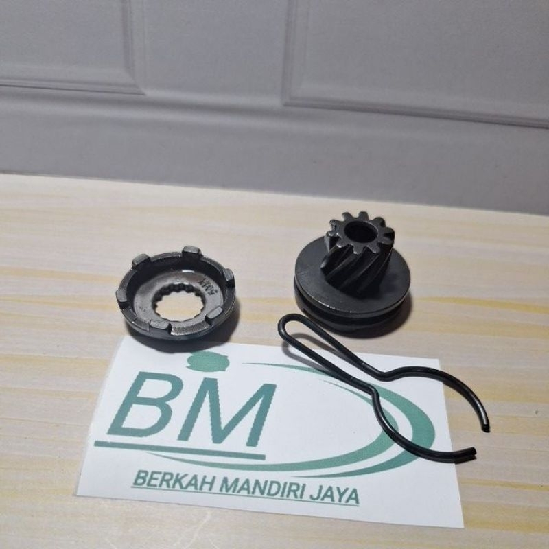 GIGI PINION SET MIO LAMA / MIO SOUL / MIO SMILE / MIO SPORTY GEAR KICK STARTER STATER ASSY COMP KICK