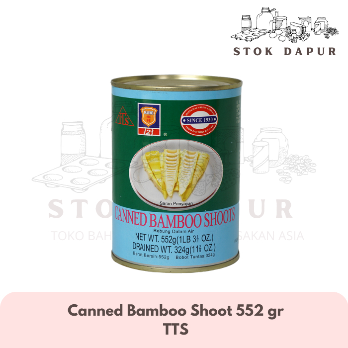 

Maling TTS Canned Winter Bamboo Shoot / Rebung 552 Gram