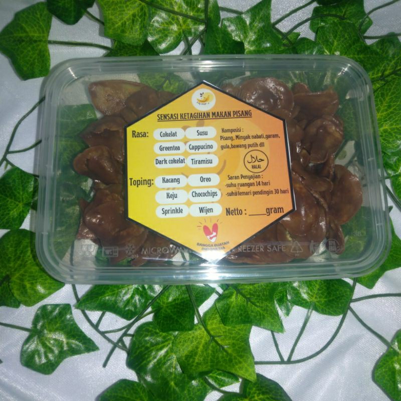 

Keripik pisang lumer - cappucino original Lilychips 100 gram