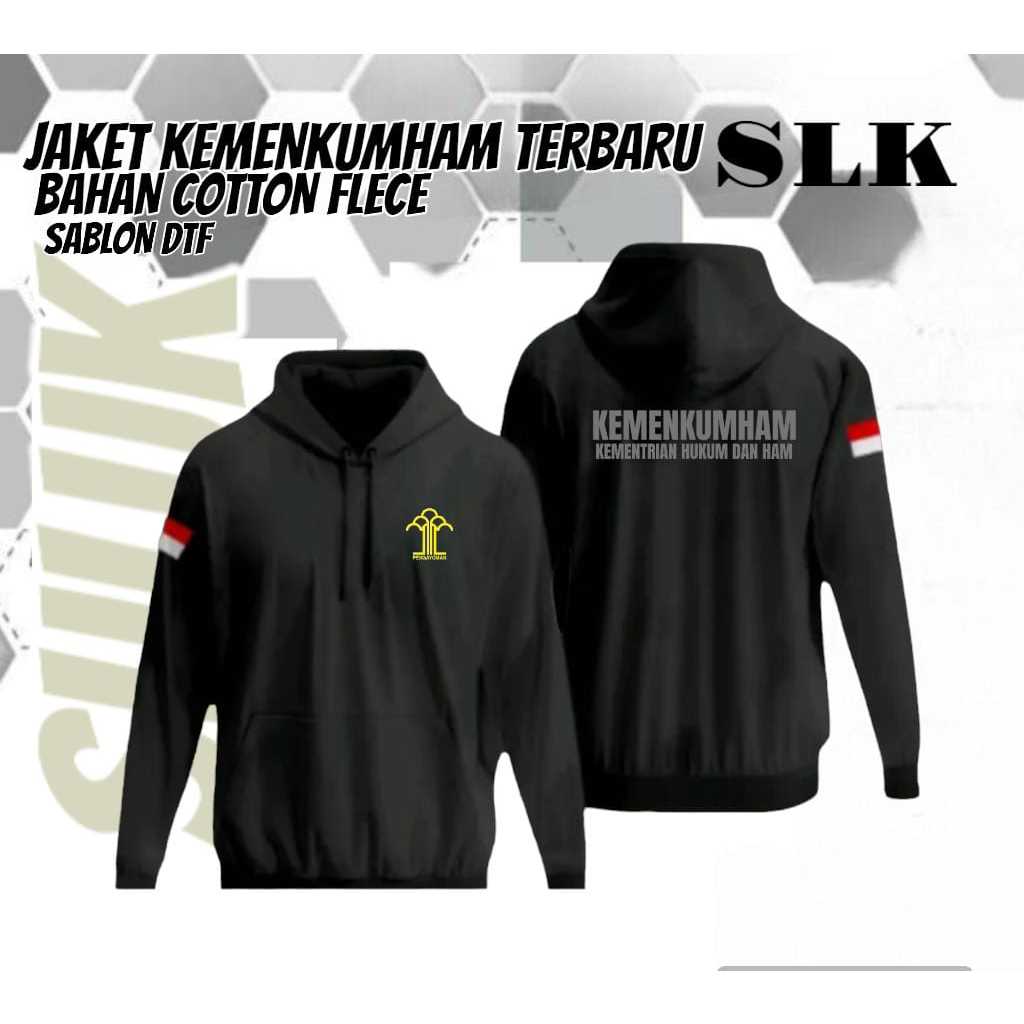 Jaket  Kemenkumham / jaket Kemenkumham Bahan Flece premium / sweater kemenkumham