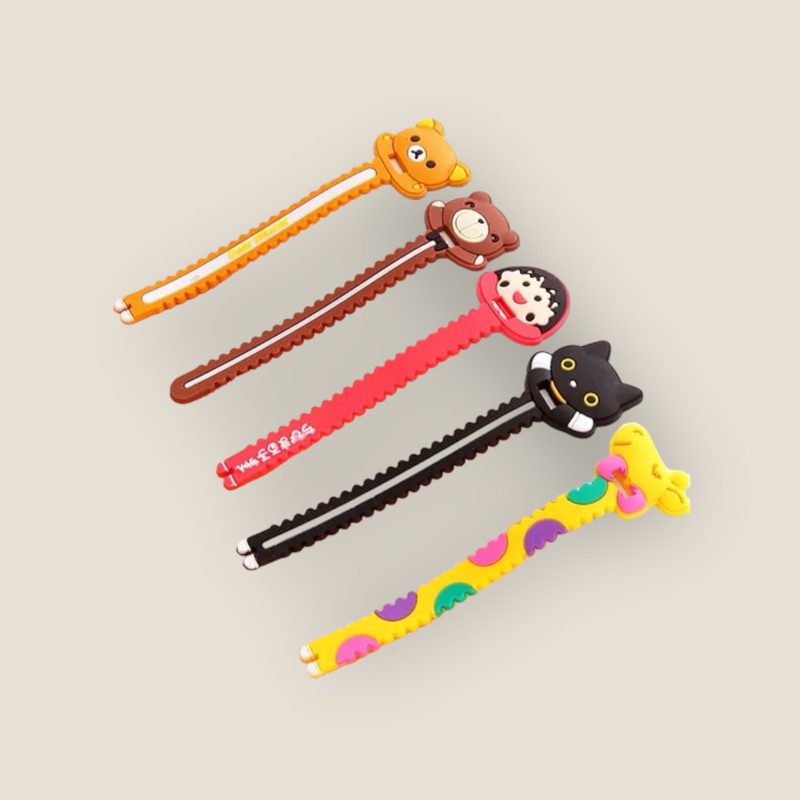 Tali kabel karakter/Klip Kabel/Pengikat Kabel Karakter Import Lucu