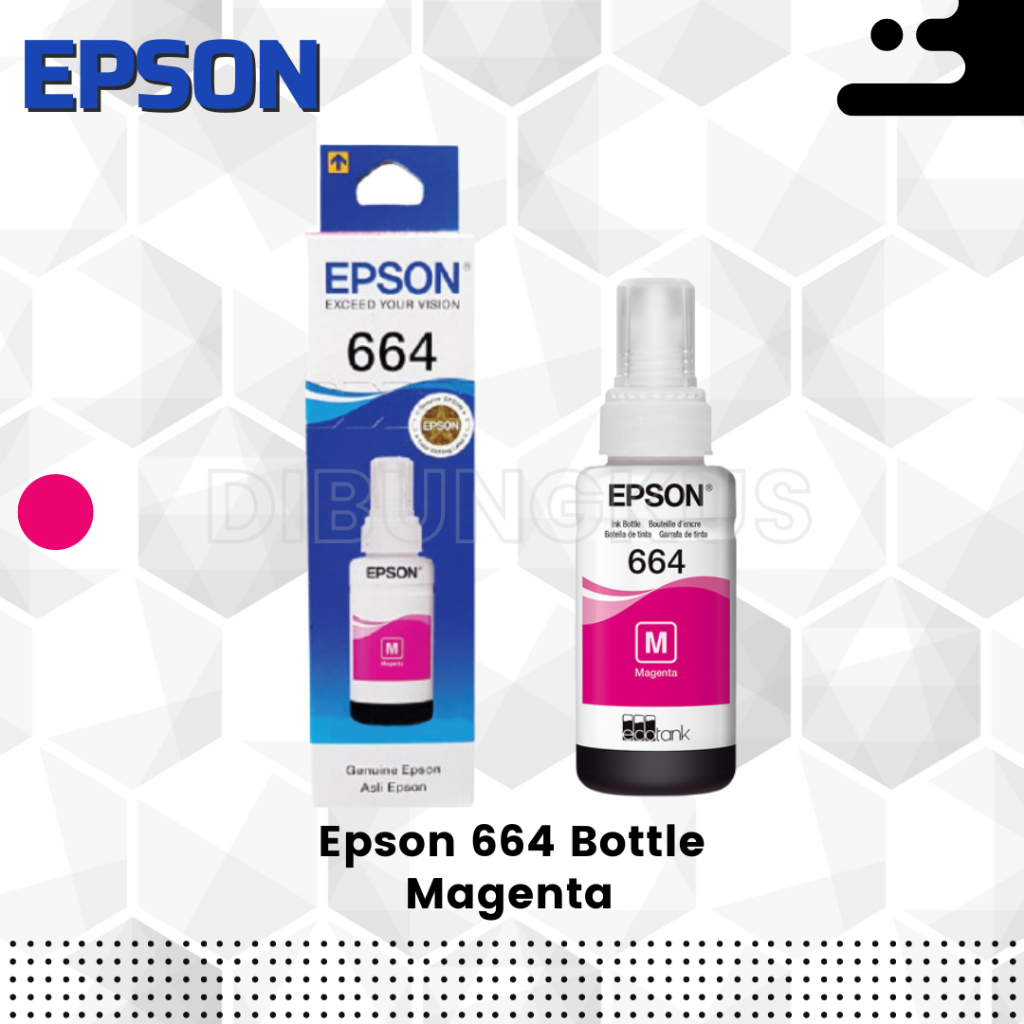 

Tinta Epson 664 Magenta Ink Original 100%