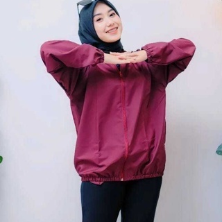 jaket olah raga pria dan wanita parasut tipis Waterpruf JAKET | JAKET WANITA SPORTY