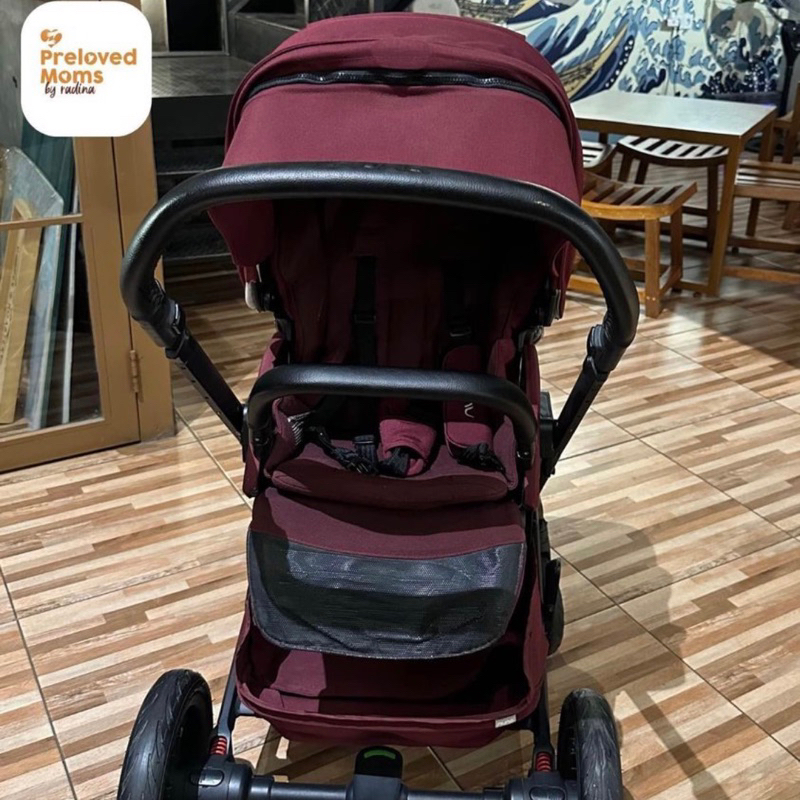 Nuna Mixx2 Berry preloved Stroller Bayi Nuna Mixx 2 Second Dorongan Bayi Nuna Bekas Nuna Mixx 2 Prel