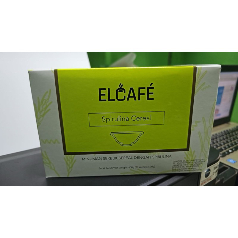 

elcafe spirulina sereal pengganti oyes