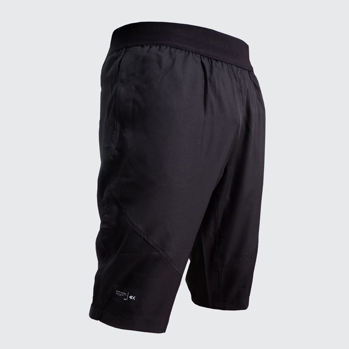 CELANA LARI PRIA 3/4 KOMBINASI HITAM & PUTIH CELANA OLAHRAGA