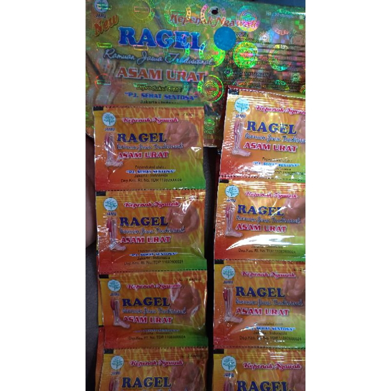 ragel asam urat 20bungkus