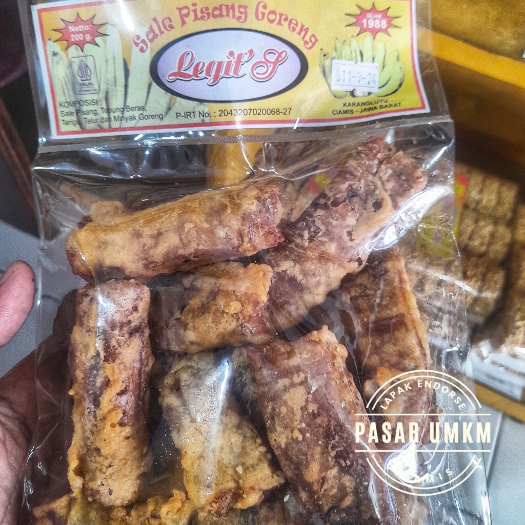 

Sale Pisang Gulung Legit'S Khas Ciamis 200gr