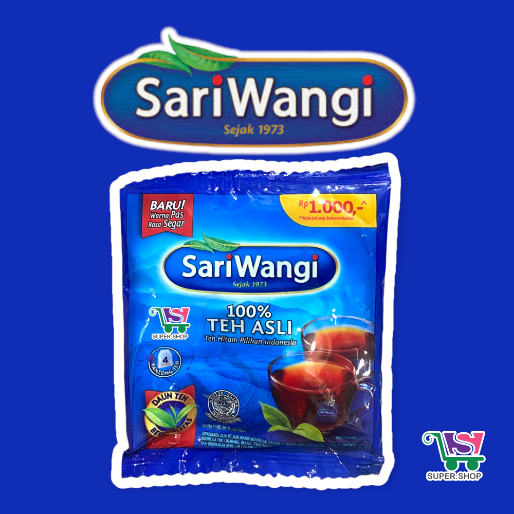 

Sariwangi Teh Asli Celup SACHET (isi 4 pc)