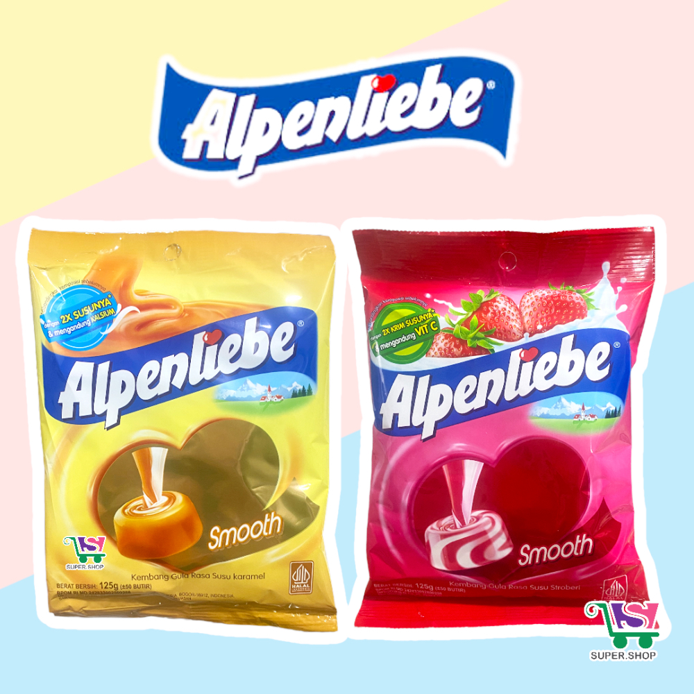 

Alpenliebe Smooth & Creamy Karamel / Stoberi (isi 50 pc)