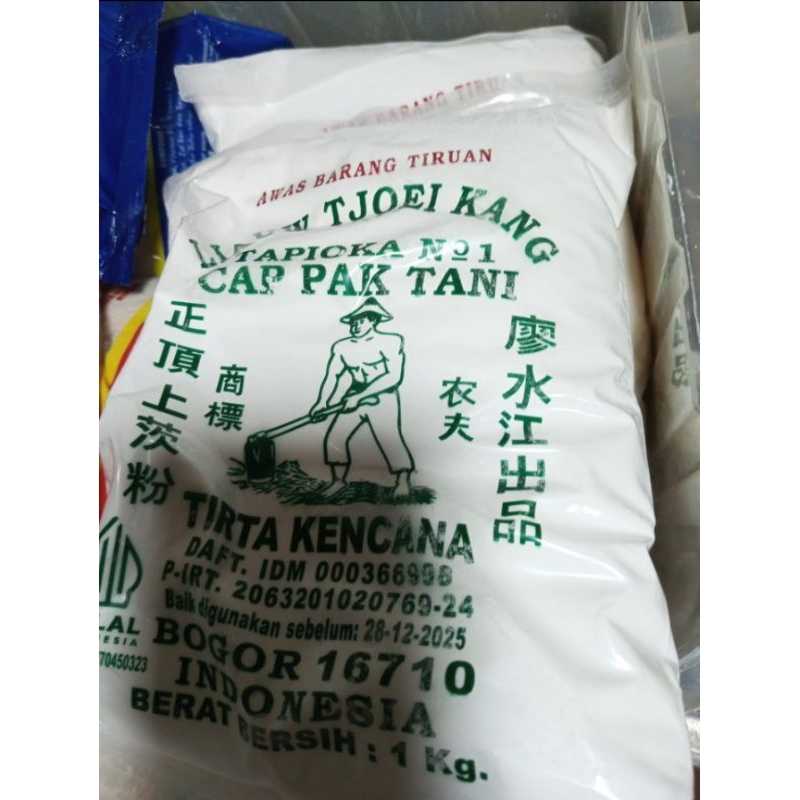 tepung tapioka cap pak tani 1kg