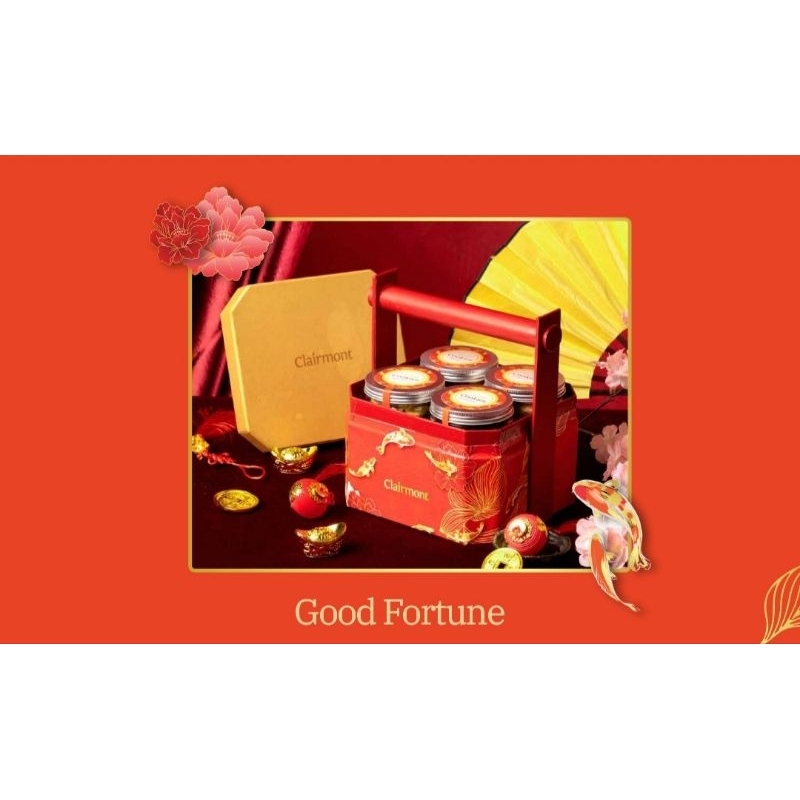 

Clairmont - Hampers Good Fortune Gift Chineese New Year / Imlek 2024