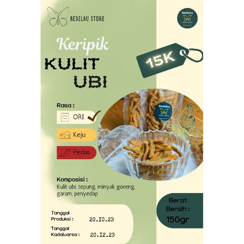 

Keripik Kulit Ubi