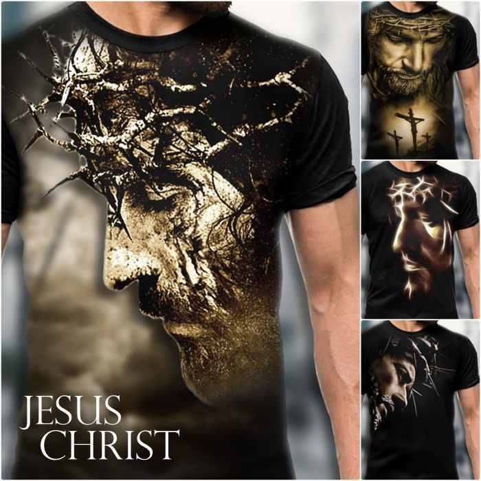 Kaos Yesus Baju Rohani Kristen Katolik Jesus Christ Tshirt Family Couple Paskah Natal Premium Distro