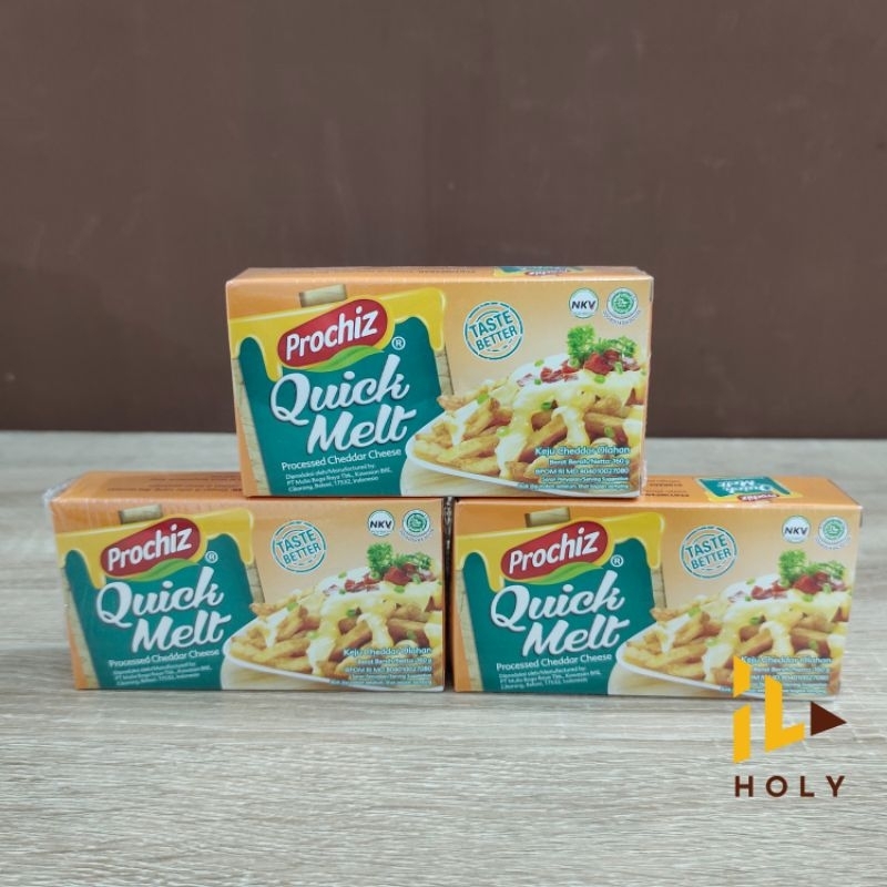 

Prochiz Keju Quick Melt BLOK (160gr) / Keju Prochiz Quick Melt Blok