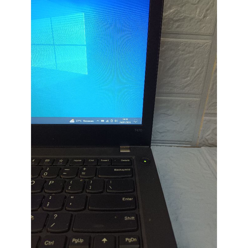 Laptop LENOVO T470 intel core i5 gen 6 ram 8 gb ssd 256 nvme