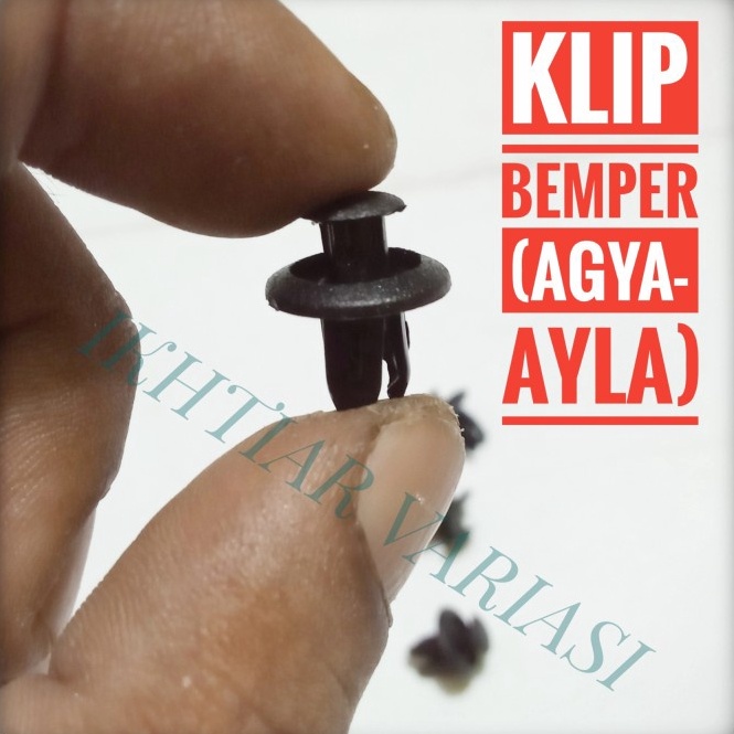 1 pcs Klip bemper Agya Ayla Kancing bemper Agya Ayla Cengkeh bemper Agya m Produk Premium