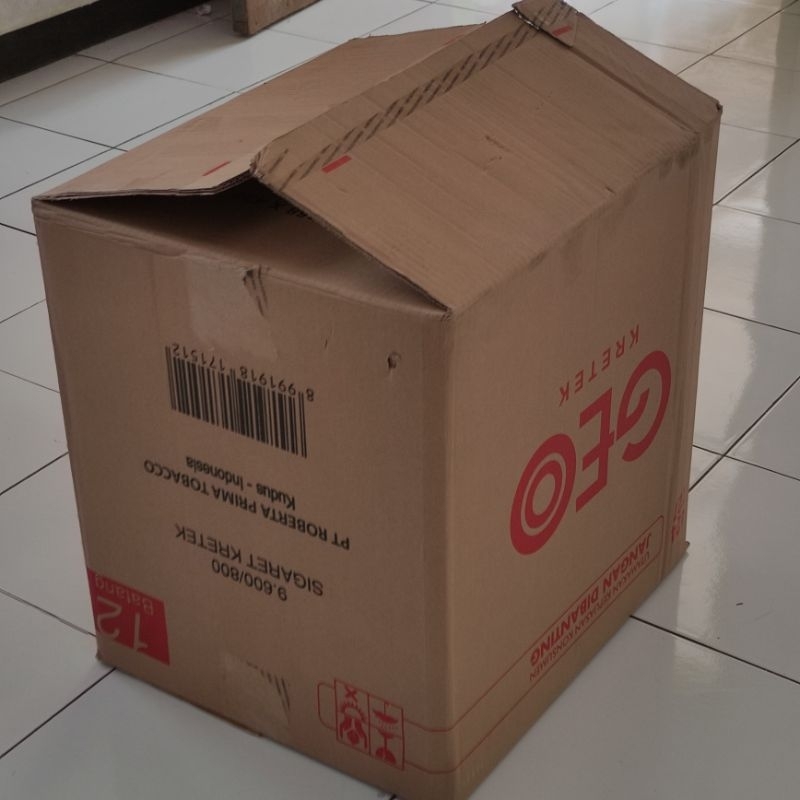 

kardus bekas tebal 2lapis ukuran L36 x P42 x T44