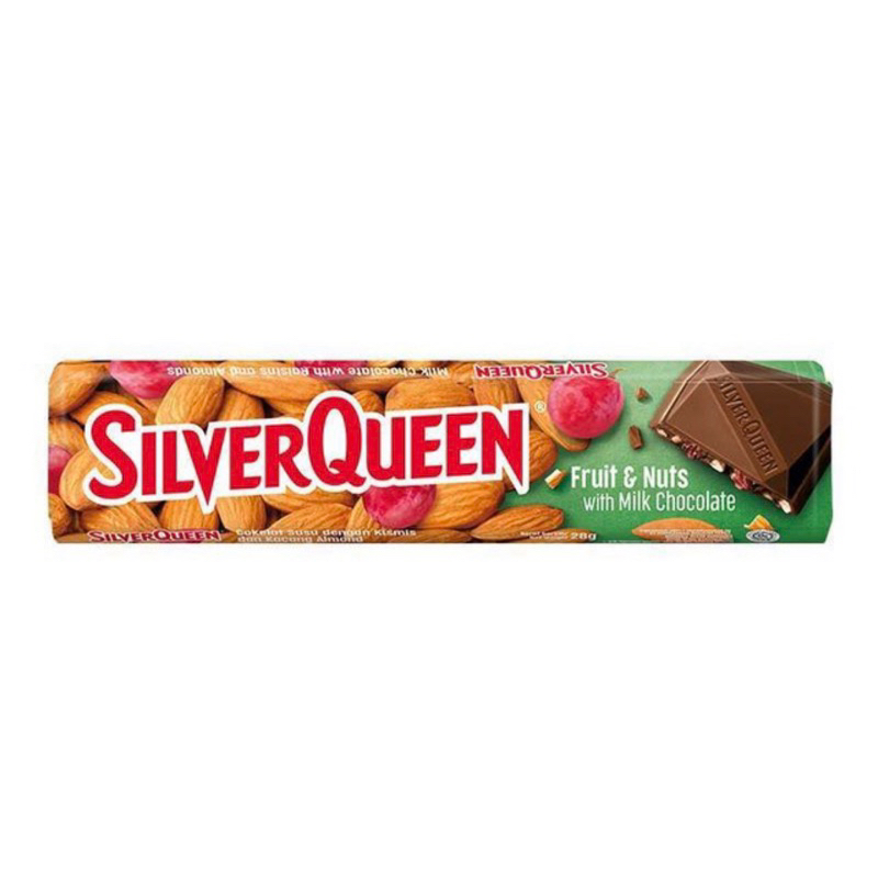 

SilverQueen Cokelat Milk With Fruit and Nut 58 gram