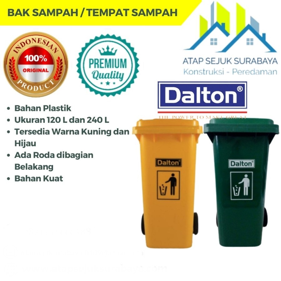 Bak Sampah Plastik Premium