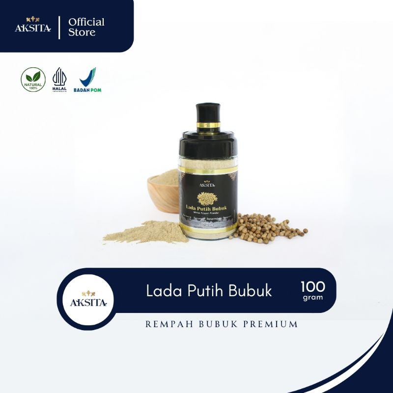 

Lada Putih Bubuk Aksita