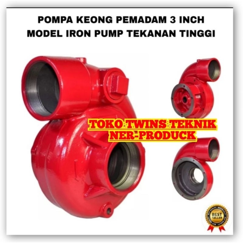 KEONG POMPA PEMADAM 3 INCHI TEKANAN TINGGI