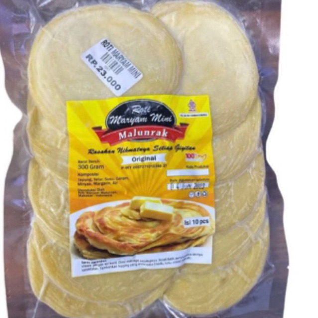 

ROTI MARYAM MALUNRAK/ROTI CANAI
